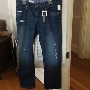 Gap easy straight jeans size 12 new with tags